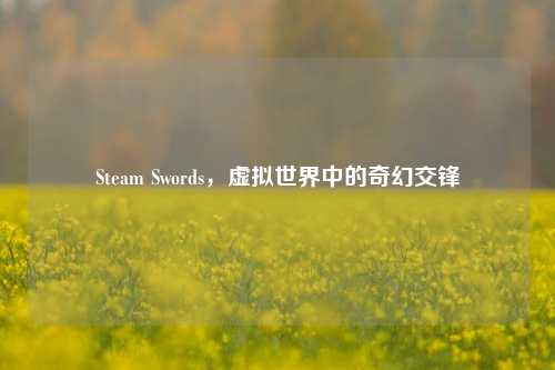 Steam Swords,虚拟世界中的奇幻交锋