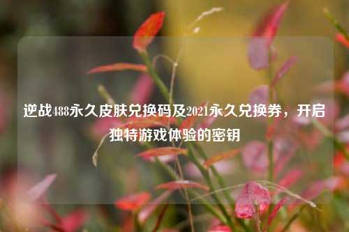 逆战488永久皮肤兑换码及2021永久兑换券，开启独特游戏体验的密钥