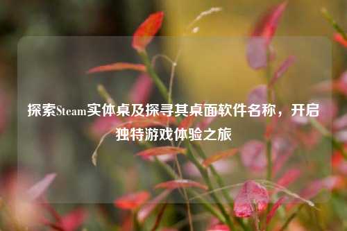 探索Steam实体桌及探寻其桌面软件名称，开启独特游戏体验之旅