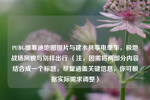 PUBG维寒迪地图图片与建水共享电单车，极地战场风貌与别样出行 （注，因需将两部分内容结合成一个标题，尽量涵盖关键信息，你可根据实际需求调整）
