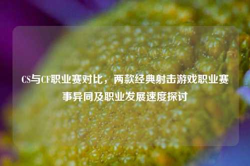 CS与CF职业赛对比，两款经典射击游戏职业赛事异同及职业发展速度探讨