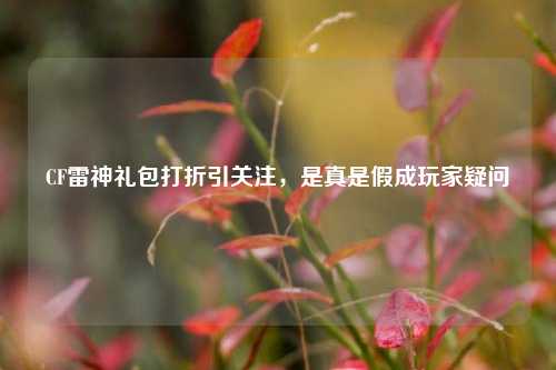 CF雷神礼包打折引关注,是真是假成玩家疑问