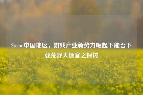Steam中国地区，游戏产业新势力崛起下能否下载荒野大镖客之探讨