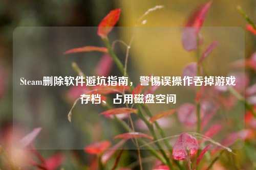 Steam删除软件避坑指南,警惕误操作吞掉游戏存档、占用磁盘空间