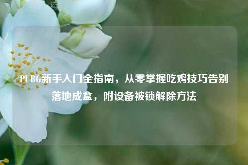 PUBG新手入门全指南，从零掌握吃鸡技巧告别落地成盒，附设备被锁解除方法