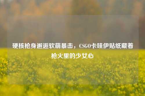硬核枪身邂逅软萌暴击,CSGO卡哇伊贴纸藏着枪火里的少女心