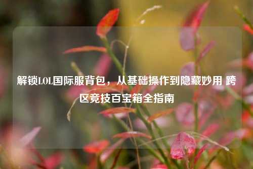 解锁LOL国际服背包,从基础操作到隐藏妙用 跨区竞技百宝箱全指南