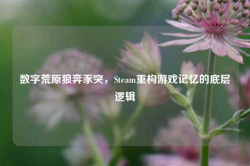 数字荒原狼奔豕突，Steam重构游戏记忆的底层逻辑