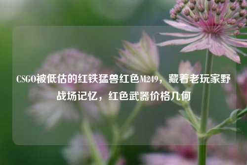 CSGO被低估的红铁猛兽红色M249,藏着老玩家野战场记忆,红色武器价格几何